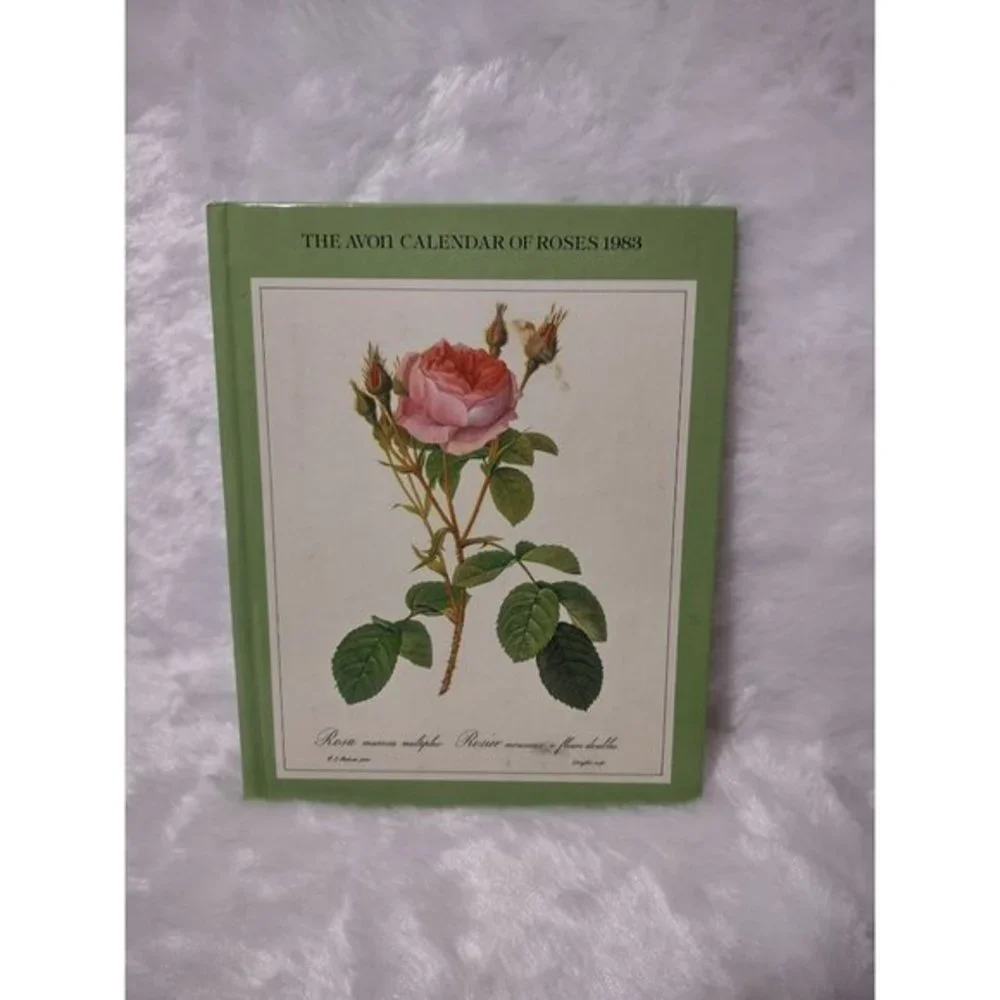 The‎ Avon Calendar of Roses 1984 Hard Cover Unused vintage